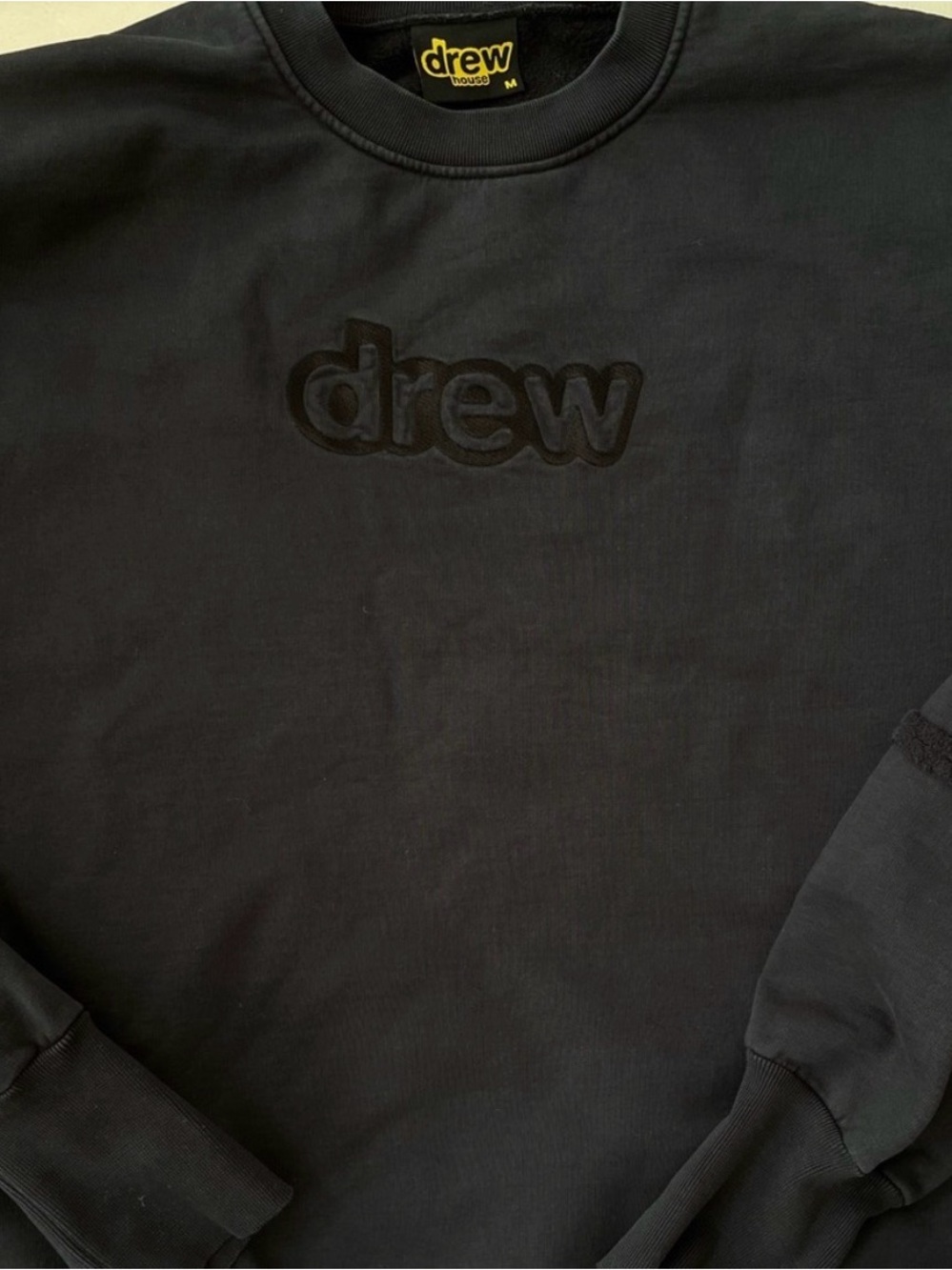 Drew House Black Crewneck Sweatshirt
